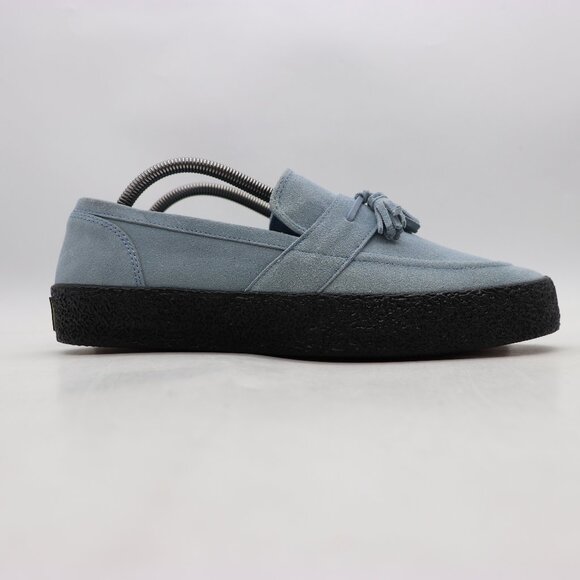 Last Resort AB Men\'s Size 10.5 Tassel  Loafers Blue Suede Black Slip On Shoes  l main image 9